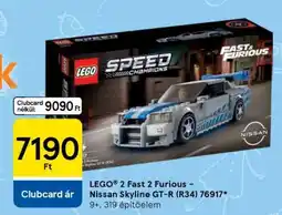 Tesco LEGO 2 Fast 2 Furious – Nissan Skyline GT-R (R34) 76917 ajánlat