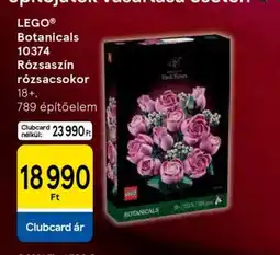 Tesco LEGO Botanicals 10374 Rózsaszín rózsacsokor ajánlat