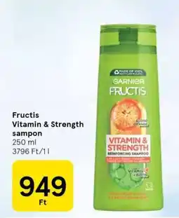 Tesco Fructis Vitamin & Strength sampon ajánlat