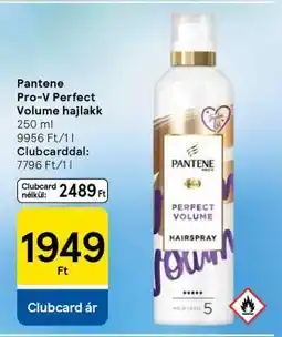 Tesco Pantene Pro-V Perfect Volume hajlakk ajánlat