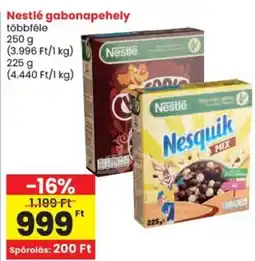 Spar Nestlé gabonapehely ajánlat