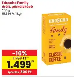 Spar Eduscho Family örölt, pörkölt kávé ajánlat