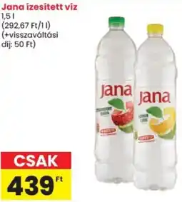 Spar Jana ízesített víz ajánlat
