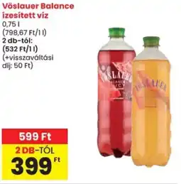 Spar Vöslauer Balance ízesített víz ajánlat