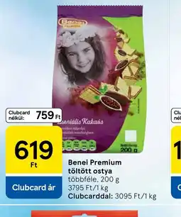 Tesco Benel Premium töltött ostya ajánlat