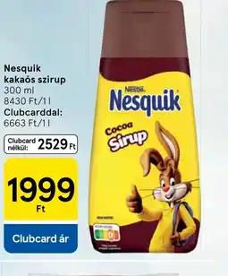 Tesco Nesquik kakas szirup ajánlat