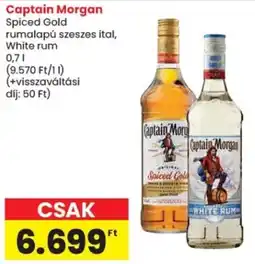 Spar Captain Morgan Spiced Gold ajánlat