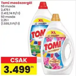 Spar Tomi mosószergél ajánlat