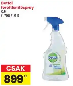 Spar Dettol fertőtlenítőspray ajánlat