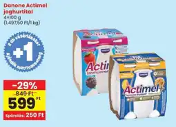 Spar Danone Actimel joghurtital ajánlat