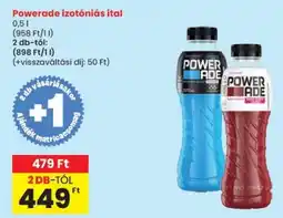 Spar Powerade izotóniás ital ajánlat