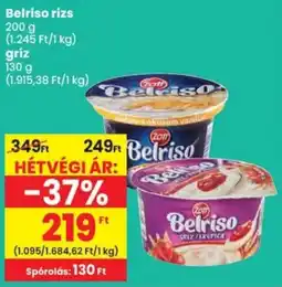 Spar Belriso rizs, gríz ajánlat