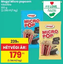 Spar Mogyi Micro popcorn ajánlat