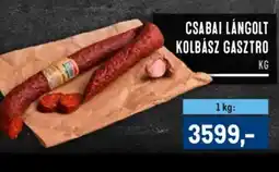 Metro Csabai lángolt kolbász gasztro ajánlat