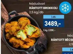 Metro Nádudvari rántott brokkoli ajánlat