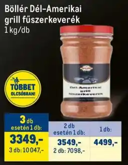 Metro Böllér Dél-Amerikai grill fűszerkeverék ajánlat
