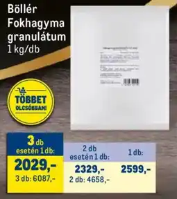 Metro Böllér Fokhagyma granulátum ajánlat