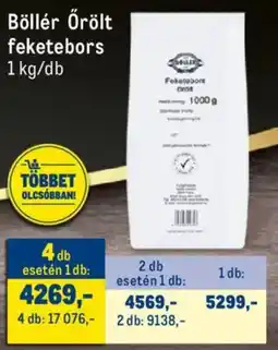 Metro Böllér Őrölt feketebors ajánlat