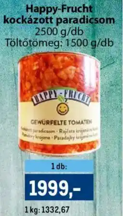 Metro Happy-Frucht kockázott paradicsom ajánlat