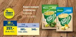 Metro Knorr instant krémleves ajánlat
