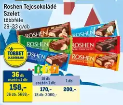 Metro Roshen Tejcsokoládé Szelet ajánlat
