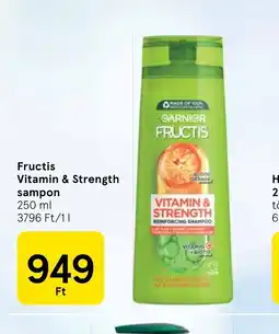 Tesco Fructis Vitamin 1539 Strength sampon ajánlat