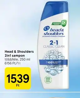 Tesco Head & Shoulders 2in1 sampon ajánlat