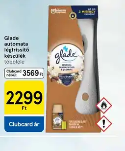 Tesco Glade automata légfrissítő ajánlat