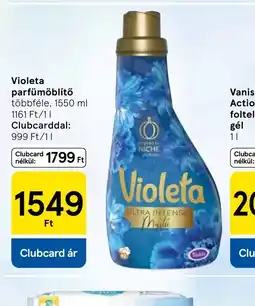 Tesco Violeta parfümöblítő ajánlat