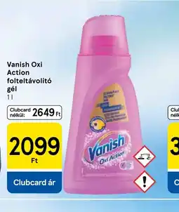 Tesco Vanish Oxi Action folteltávolít gél ajánlat