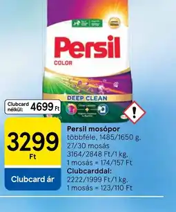 Tesco Persil mospor ajánlat