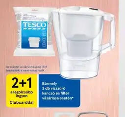 Tesco TESCO vízszűrő kancs és filter ajánlat