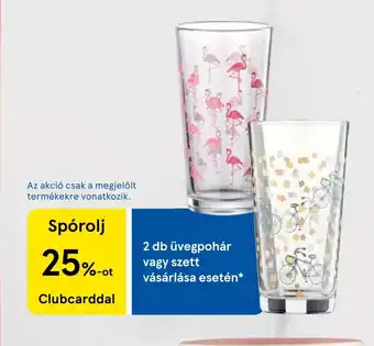 Tesco Üvegpohár ajánlat