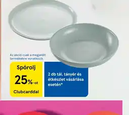 Tesco Tál, tányér és étkészlet ajánlat