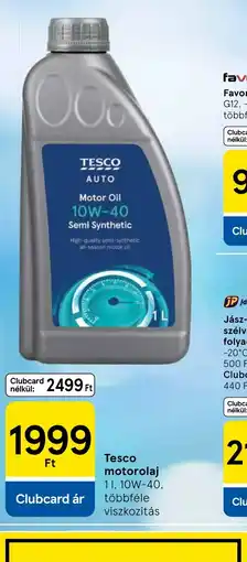 Tesco TESCO Motorolaj 10W-40 ajánlat
