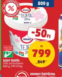 PENNY SISSY TEJFÖL ajánlat