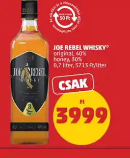 PENNY JOE REBEL WHISKY ajánlat