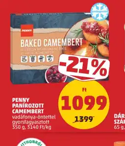 PENNY PENNY PANÍROZOTT CAMEMBERT ajánlat