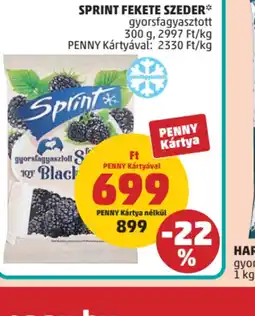 PENNY SPRINT FEKETE SZEDER ajánlat
