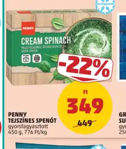 PENNY PENNY TEJSZÍNES SPENT ajánlat