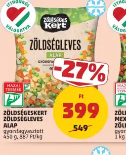 PENNY ZÖLDSÉGESKERT ZÖLDSÉGLEVES ALAP ajánlat
