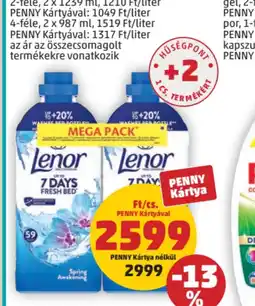 PENNY LENOR ÖBL PersilTŐ DUOPACK ajánlat