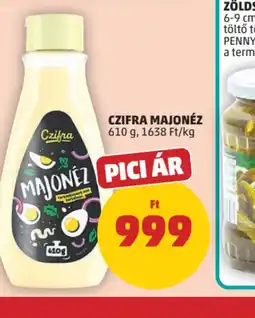 PENNY CZIFRA MAJONÉZ ajánlat