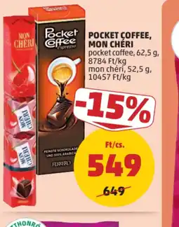 PENNY POCKET COFFEE, MON CHÉRI ajánlat