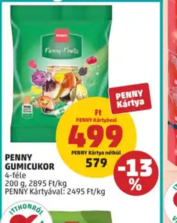 PENNY PENNY GUMICUKOR ajánlat