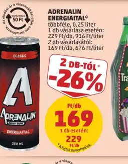 PENNY ADRENALIN ENERGIAITAL ajánlat