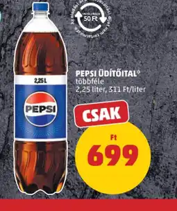 PENNY PEPSI ÜDÍTŐITAL ajánlat