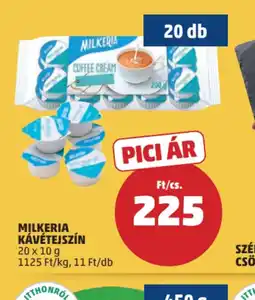 PENNY MILKERIA KÁVÉTEJSZÍN ajánlat