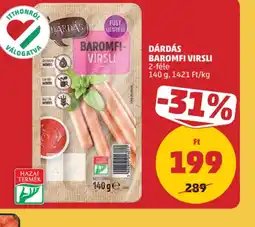 PENNY DÁRDÁS BAROMFI VIRSLI ajánlat