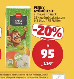 PENNY PENNY GYÜMÖLCSLÉ ajánlat